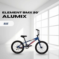 Sepeda Bmx 20 Element Alumix - Sepeda BMX Alumix 20 Inch Frame Alloy 20 Inch BLACK