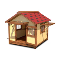Dog House Warm in Winter Outdoor Rainproof Large Dog Windproof Kennel Outdoor and Indoor Waterproof