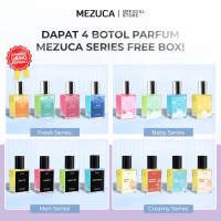 Dapat 4 Parfum Mezuca 30ml Eau De Parfume BPOM Halal Free Box Unisex Pria Perempuan Laki-laki Wanita