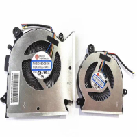 NEW CPU Cooling Fan For MSI GF63 GF65 Thin 10SD 10SDR 10SE 10SER 9SE 9SEX 9SD 9SEXR Cooler Fan PABD08008SH N413 PAAD06015SL N433