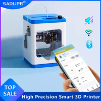 AI Smart 3D Printer For Kids DIY Kit Auto-leveling WIFI Out of Box Cloud Printing Smartphone Control 3D Printer Children's Gift