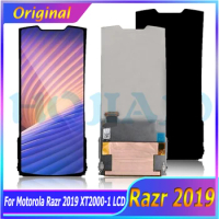 Original For Motorola Moto Razr 2019 LCD Display Touch Screen Digitizer Assembly Replacement For Moto Razr 2019 XT2000-1 LCD