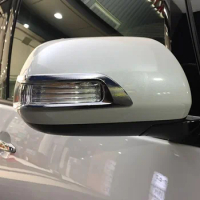 Car Accessories Car Stickers For Toyota Estima Abs Steering Lamp Rearview Mirror Trim Frame Reversing Mirror Trim Strip