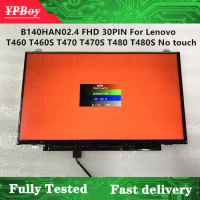 14" For Lenovo Thinkpad T460 T460S T470 T470S T480 T480S L480 L490 LCD Display Screen matrix IPS 30PIN FHD 00NY673 B140HAN02.4