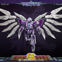 In Stock CANG-TOYS Transforming Toys CT CT-CHIYOU 03X Divebomb Predaking Fifth Anniversary, Purple X-sky Movable Figure