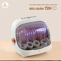 Máy úp bình sữa bản mới, tiệt trùng sấy khô tia UVC Moaz BéBé MB044 -ion | Chính hãng