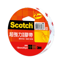 【3M】超強力雙面膠帶 18mmx5Y 669(手作 美勞 事務 學生)