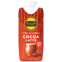 (即期良品)伊藤園 TULLYS可可亞拿鐵風味飲料 330ml