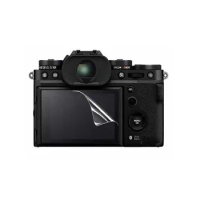 DSLR Camera Screen Protector HD Plastic Soft Film For Fujifilm X-T5/X-S10/X-T30 II/X-H2s/X-T200/X100V/X-A5/XP130/X100F，5pcs
