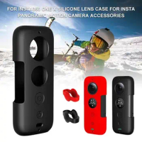 Anti-Scratch Camera Lens Protector Action Camera Shockproof Lens Protective Case Camera Accessories for Insta360 one X