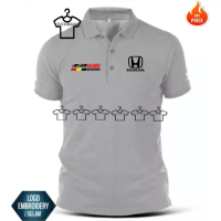 Áo Polo Cotton Cao Cấp, Thiết Kế Động Cơ RACING MUGEN In Hình HEBATHD, 100% Cotton, Ưu Đãi Giảm Giá 