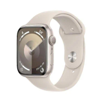 Apple Watch S9 GPS 41mm  星光色鋁金屬錶殼/星光色運動型錶帶(MR8T3TA,MR8U3TA)