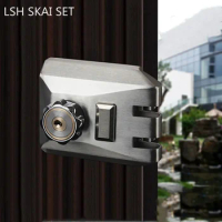High Quality Security Door Lock Office Sliding Door Anti-Theft Mortice Locks Home Hardware Fitting Multiple Insurance Lockset