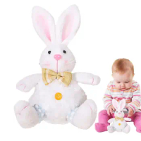 Rabbit Plush Toy Easter Cartoon Stuffed Doll Multipurpose Plushies For Wall Table Bedroom Cute Animal Toys For Crib TV Cabinet