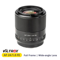 Viltrox 24mm F1.8 AF Lens for SONY E mount cameras Full Frame Wide angle Prime Lens for SONY A7M3 A7R3 A7C A7R4 A9 A7 III