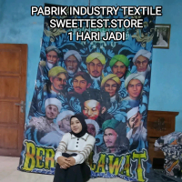 BEST SELLER + 1 HARI JADI + FREE STICKER, BENDERA PRINTING CUSTOM, GIANTFLAG PRINTING CUSTOM, MINIFL