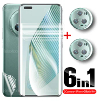 6in1 For Honor Magic5 Pro Front Back Hydrogel Film Camera Glass Magic 5 Lite Magic5Lite Magic5Pro 5Lite 5Pro 5G Screen Protector