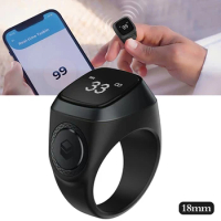 3x Finger Ring Electronic Digital Tasbeeh Tasbih Tally Counter