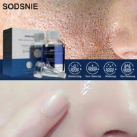 Pore Shrink Face Serum Hyaluronic Acid Moisturizing Smooth Repair Essence Firming Brighten Whitening Anti-Acne Korean Cosmetics