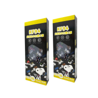 【宏瑋】正版授權SNOOPY KF94立體雙鋼印口罩2盒組(10入/盒) (酷炫款)