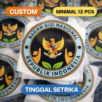 Sablon Setrika Logo BGN (Badan Gizi Nasional)