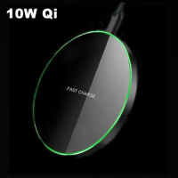 Fast Charging 10w Qi Wireless Charger Pad For Sony Xperia XZ3 Huawei Mate 20 Pro 2 Quick Charge 3.0 For Samsung S8 S9 S10 Note 9