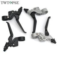 TWTOPSE Bike Brake Levers For Brompton Folding Bicycle V Brake Lever Compatible With Brompton Original Shifter Bell Parts