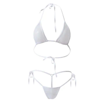 Women Thong Underwear GString Bra Set Perspective Bikini Swimwear Nightwear Comfortable Underwear Set for Women