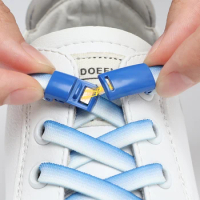 Magnetic Shoelaces Without ties Gradient Elastic Laces Sneakers Kids Adult lazy No Tie Shoe laces for Shoes Accessories