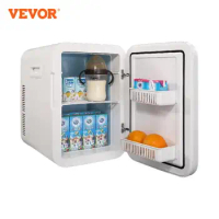 VEVOR 20L Car Refrigerator Portable DC12V Mini Fridge Compressor Cooler Box For Caravan Camping Travel or Cosmetic Freezer
