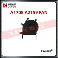 Laptop A1708 A2159 CPU Fan For MacBook Pro 13.3" 2016 2017 A1708 For MacBook Pro 13" 2019 A2159 Cooling Cooler Fan Replacement