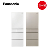 【Panasonic】日本製鋼板系列502L五門電冰箱(NR-E507XT)(晶鑽白/香檳金)