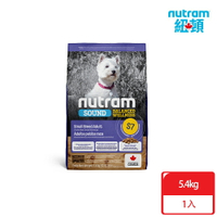 Nutram紐頓 均衡健康S7成犬小顆粒5.4kg 雞肉+胡蘿蔔 狗飼料 犬飼料