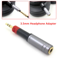 3.5mm female to 2.5mm male Headphone Adapter for Sennheiser HD518 HD598 HD599 for Audio-Technica ATH-M40X ATH-M50X ATH-M70X