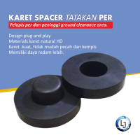 Karet Spacer Tatakan Per Belakang Ignis Ertiga Swift Splash 1set 2pcs