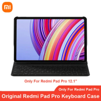 Original Redmi Pad Pro Keyboard Case For Redmi Pad Pro 12.1" Bluetooth Keyboard 760H Ultra Long Stan