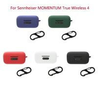 Earphone Silicone Cover For Sennheiser MOMENTUM True Wireless 4 Waterproof Cover Case Headsets Sleeve Housing