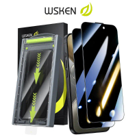 Wsken ฟิล์มกระจกนิรภัย for iPhone 17 16 15 14 13 Pro Max ฟิล์ม ไอโฟน 17 16 15 14 13 Pro 3D เต็มจอ ฟิ