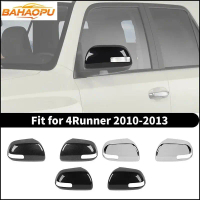 BAHAOPU Fit For 4Runner 2010 2011 2012 2013 Car Exterior Sides Rearview Mirrors Overlay Decoration C