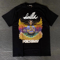 Kaos DANILLA RIYADI Music Tshirt Black collection Bahan Cotton 24s tebal  baju distro Kain Katun Com