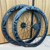 700c Road Bicycle Carbon Wheels 3K Twill Carbon Wheelset 50mm 60mm T1000 Rim Brake Disc Brake Bike Wheel