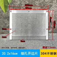 排水溝過濾網 隔渣籃 廚房排水溝 戶外排水溝蓋板側牆角過濾網防堵罩陽台側排下水道防鼠不鏽鋼地漏『FY02983』