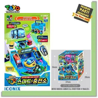 RESCUE TAYO SMART EV CHARGING STATION Playset Tayo The Little Bus Original Iconix Korean Toys Animat