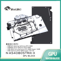 Bykski GPU Block Use for ASUS RTX 4080 Super TUF GAMING/ RTX4080 ROG Strix Video Card Water Cooling 