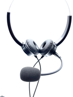 雙耳耳機 ALCATEL4018推薦阿爾卡特專用 行銷電話頭戴式耳麥 總機電話麥克風耳機