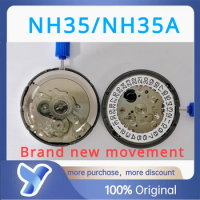 Original Japan NH35 NH35A Seiko Watch Movement Accessories Brand New Mechanical Movement Three Needle Fully Automatic Precision