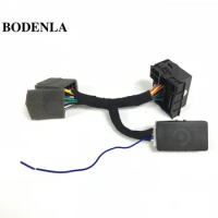 BODENLA RCD330 Plug&amp;Play ISO Quadlock Adapter Cable w/ CANBUS Decoder Simulator For VW Golf 6 Jetta MK5 MK6 Passat Polo Vento