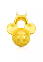 CHOW TAI FOOK Jewellery CHOW TAI FOOK Disney Classics Collection 999 Pure Gold Pendant - Round Mickey R12445