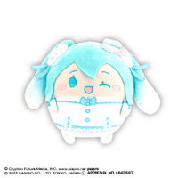 ★萊盛小拳王★MAX LIMITED 代理版 絨毛玩偶 初音未來x大耳狗 圓滾布偶 Msize E
