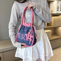 Tote Bag Large Capacity Casual Women's Bag Co-branded Abina Commuting Versatile Handbag Shoulder Bag